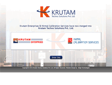 Tablet Screenshot of krutam.com